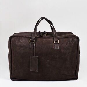 Beautiful Vintage Prada Leather Duffel / Weekender